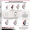 Service Caster 5 Inch Kingpinless Poly on Aluminum Caster Brakes/Swivel Locks 2 Rigid SCC, 2PK SCC-KP30S520-PAR-SLB-BSL-2-R-2 - alternate 2
